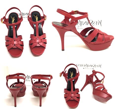 sandalo rosso ysl|SANDALI .